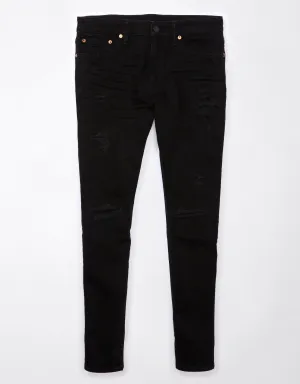 AE AirFlex  Patched Ultrasoft Athletic Skinny Jean