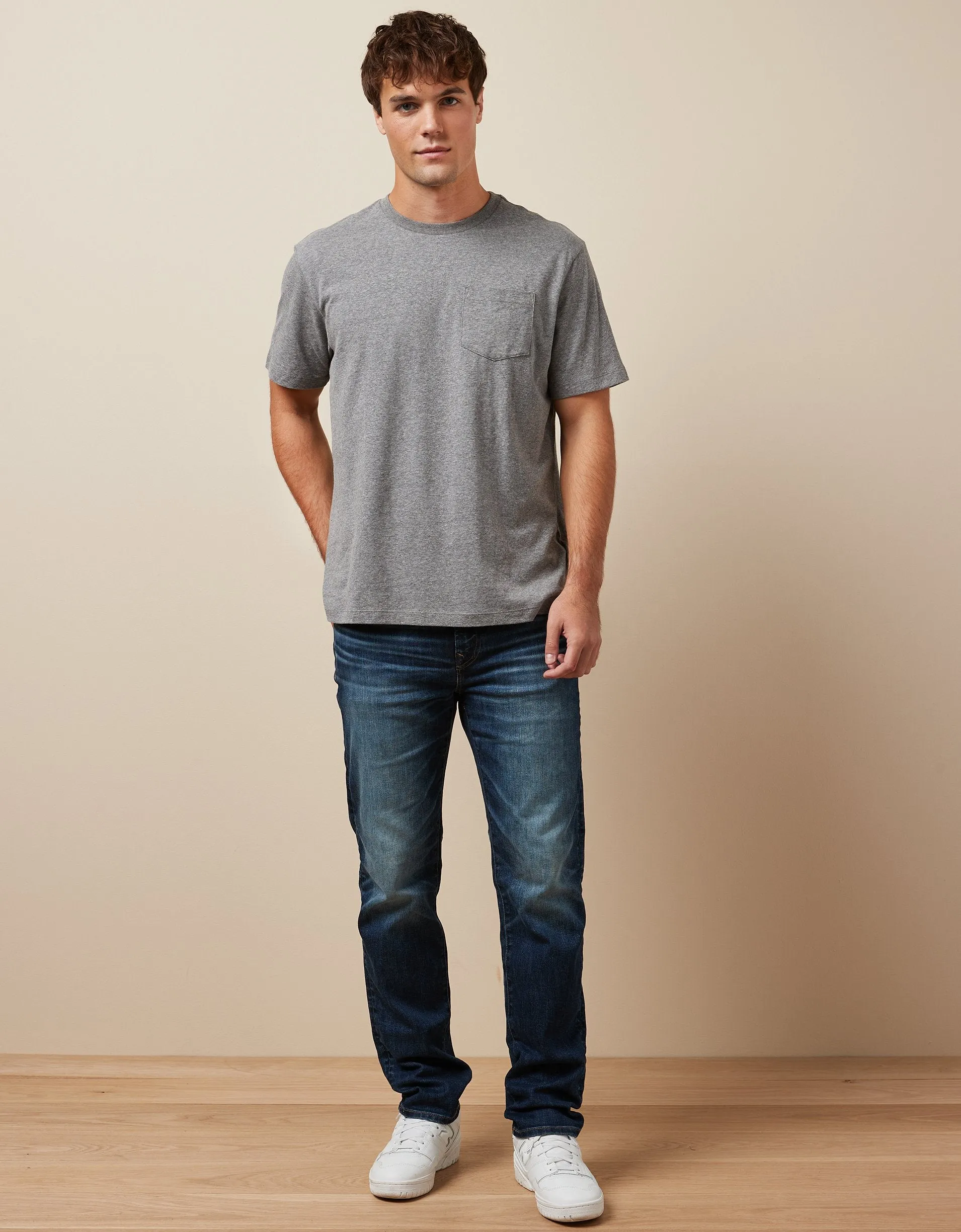 AE AirFlex  Temp Tech Athletic Straight Jean