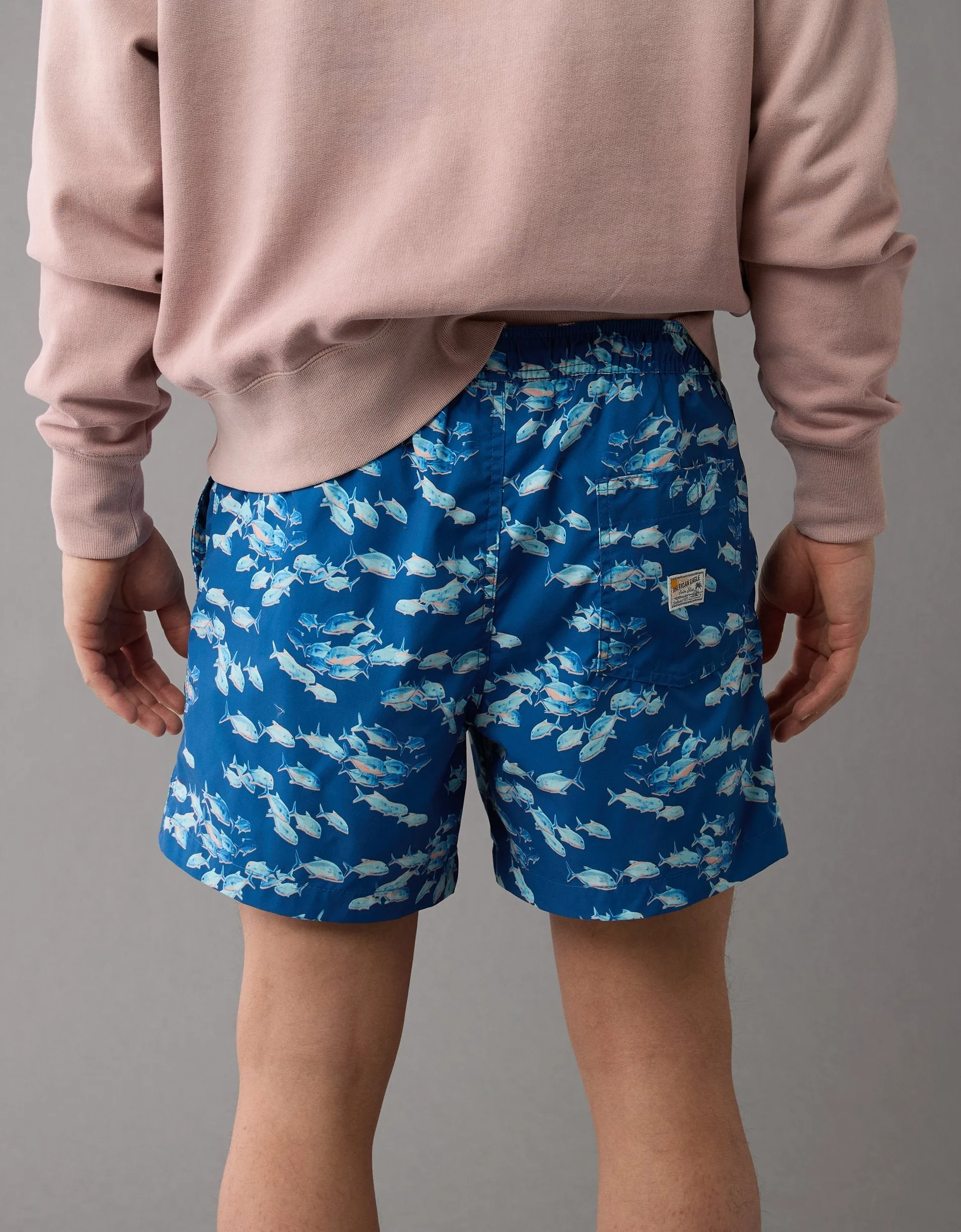 AE Fish Flex 5" Swim Trunk