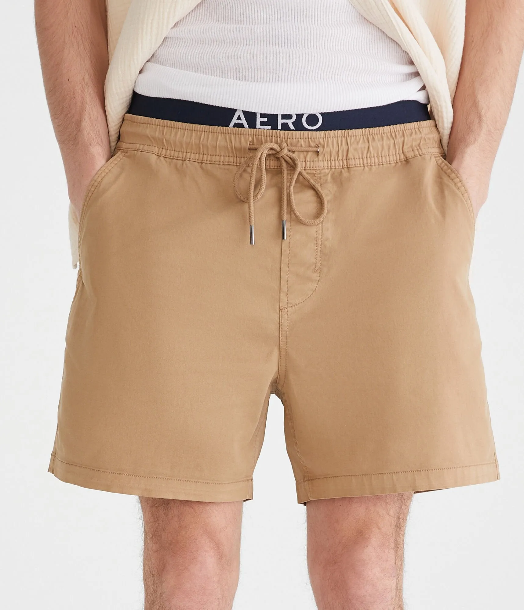 Aeropostale All Day Jogger Shorts 5.5"