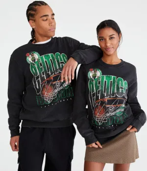 Aeropostale Boston Celtics Net Crew Sweatshirt