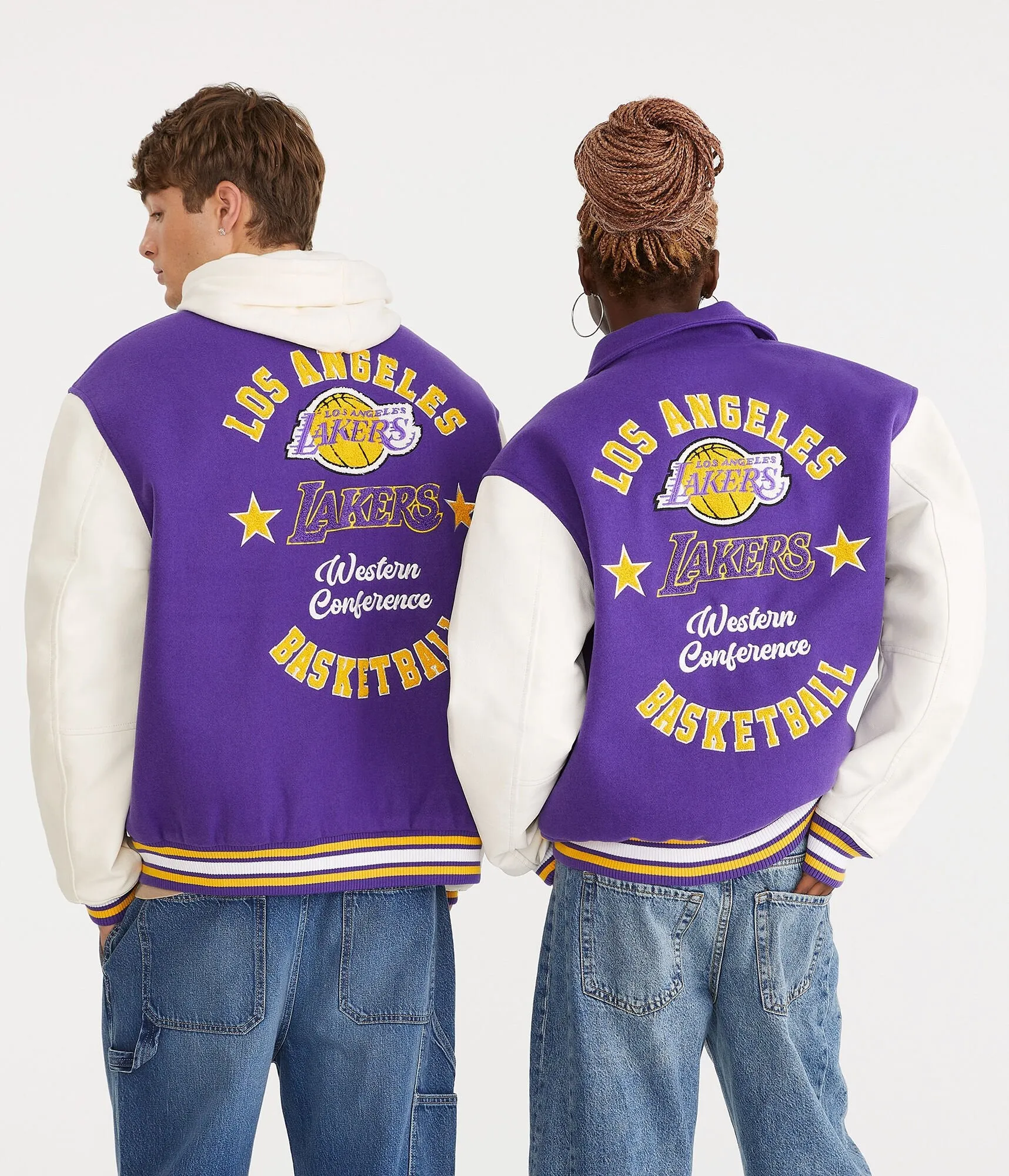 Aeropostale Los Angeles Lakers Bomber Jacket