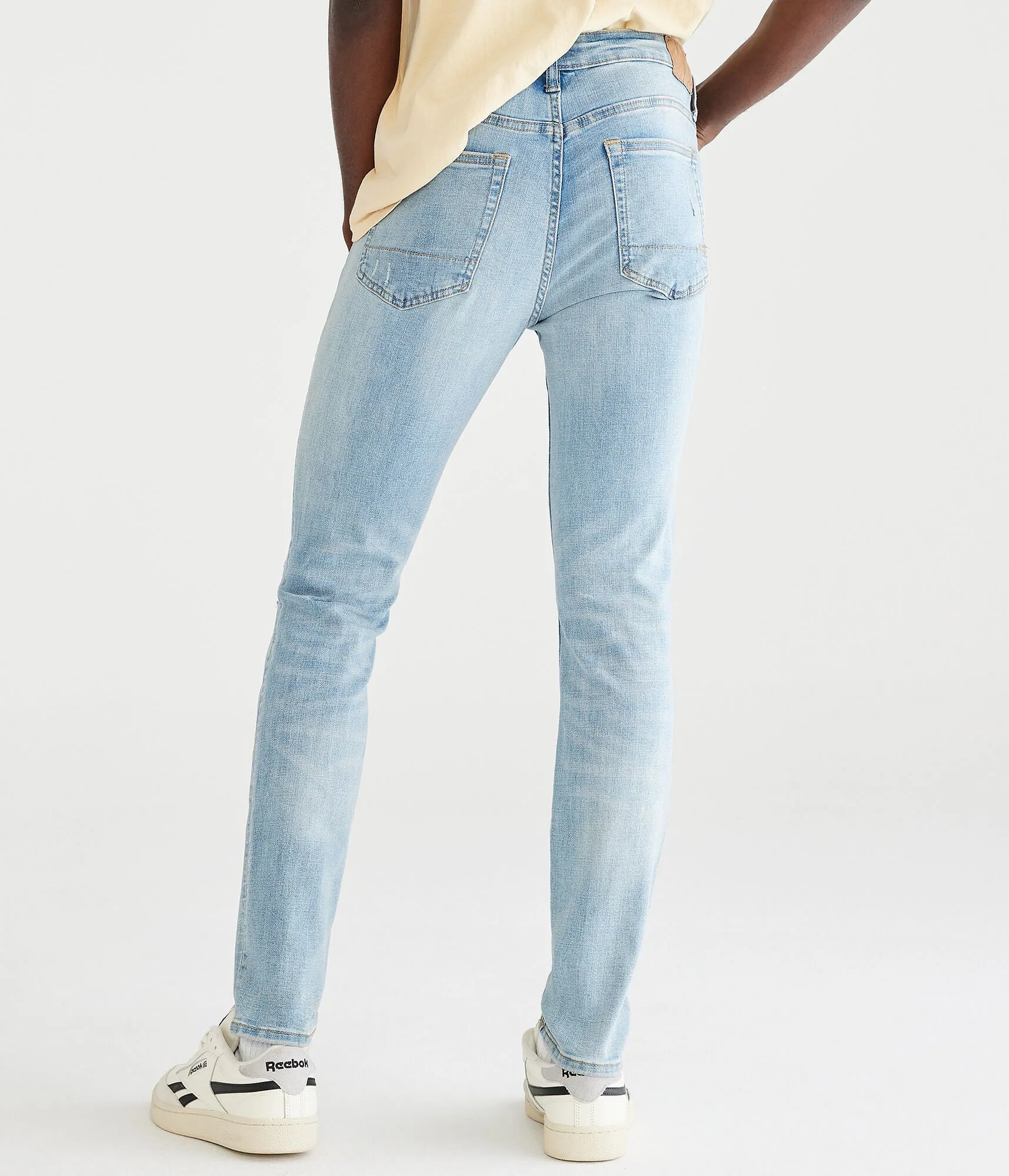 Aeropostale Mens Super Skinny Premium Max Stretch Jean With Coolmaxar Technology