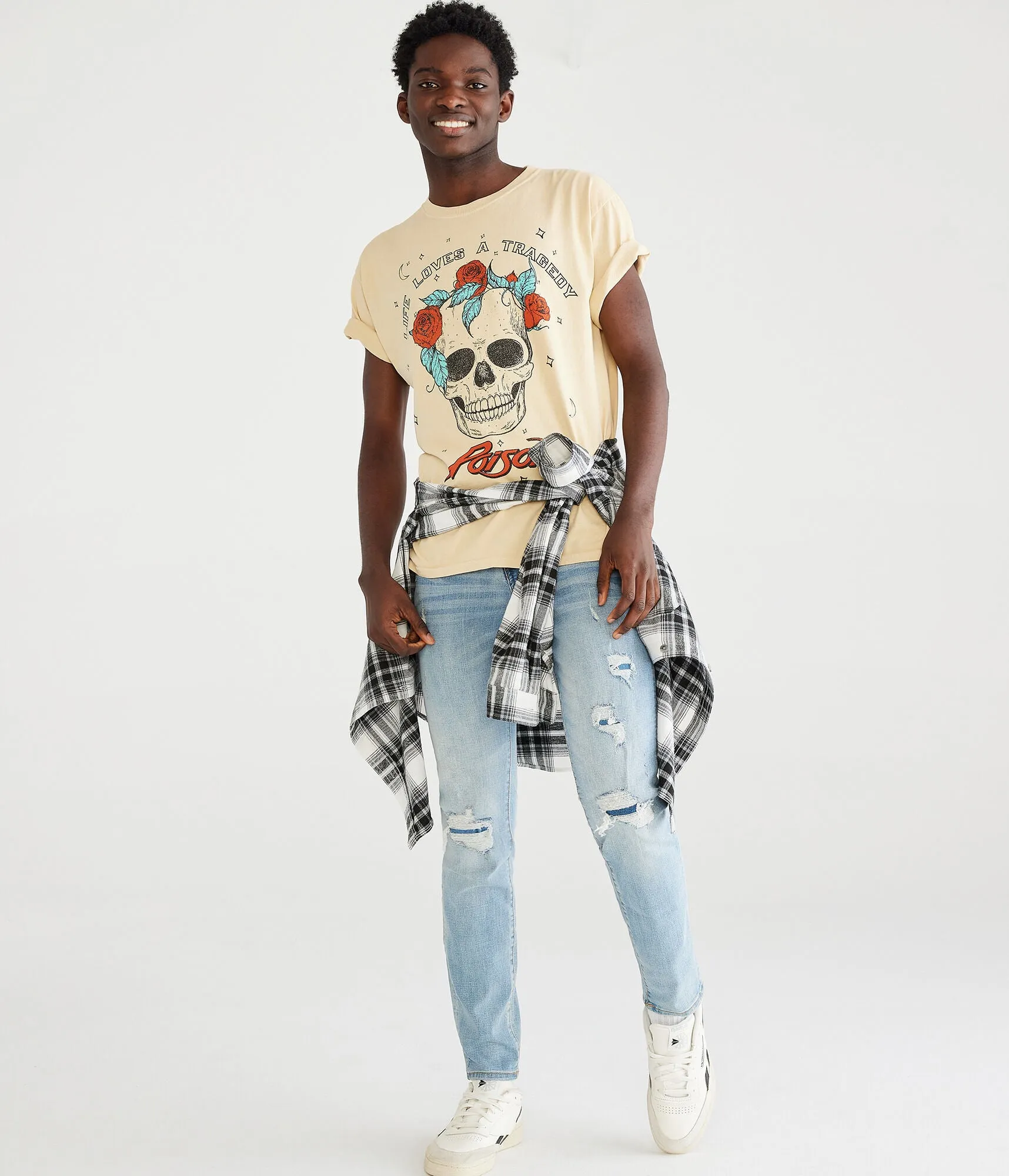 Aeropostale Mens Super Skinny Premium Max Stretch Jean With Coolmaxar Technology
