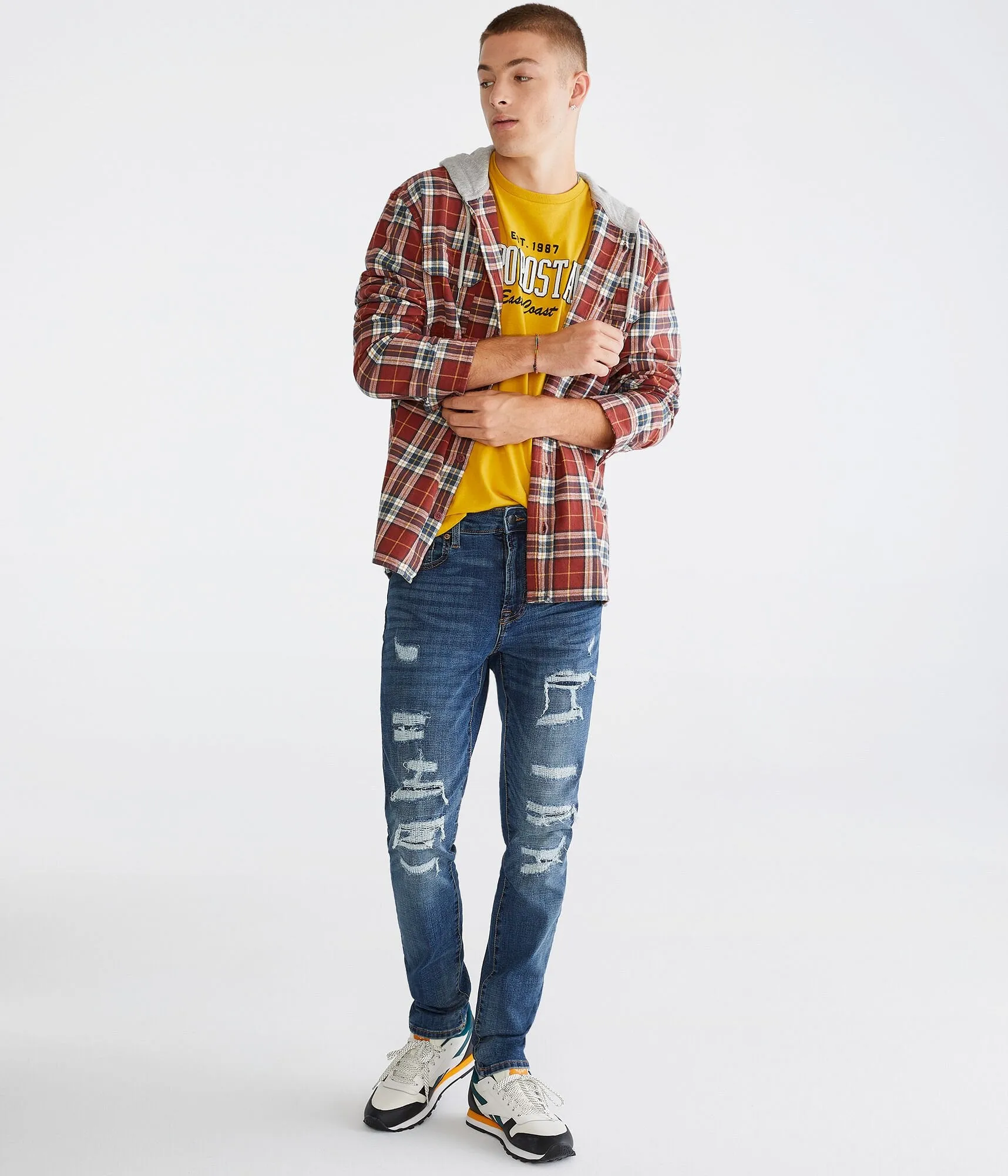 Aeropostale  Skinny Premium Max Stretch Jean With Coolmaxar Technology