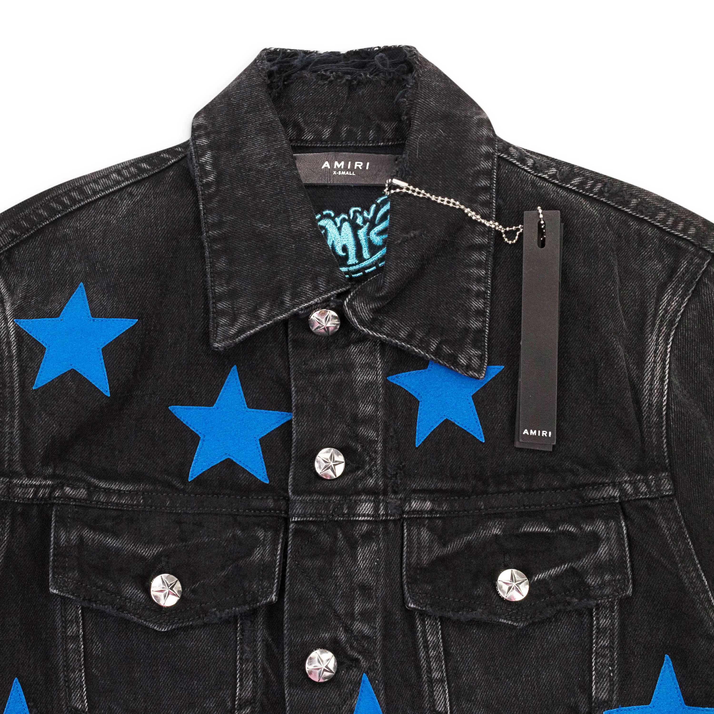 Amiri Chemist Star Trucker - Black