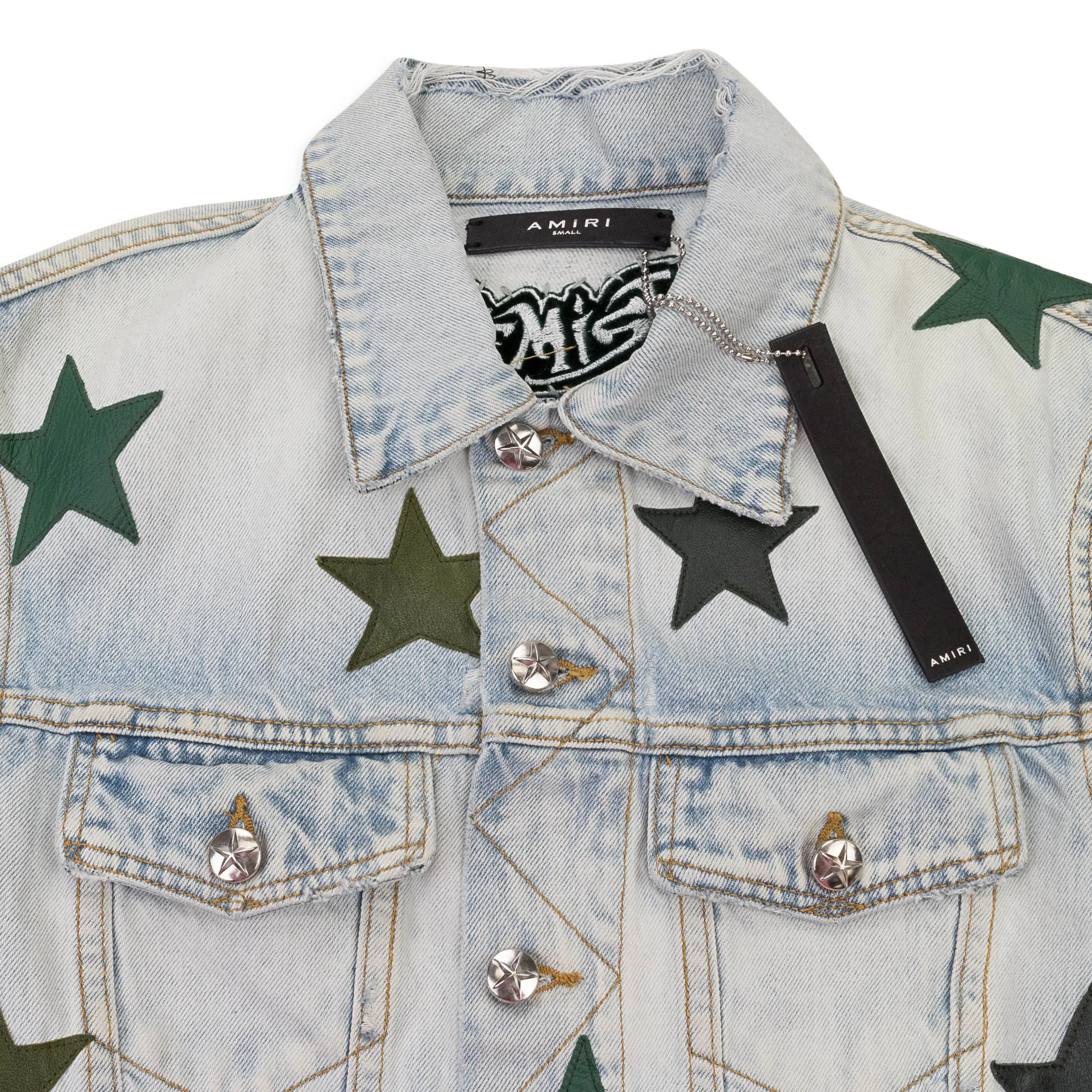 Amiri Chemist Trucker Jacket - Indigo