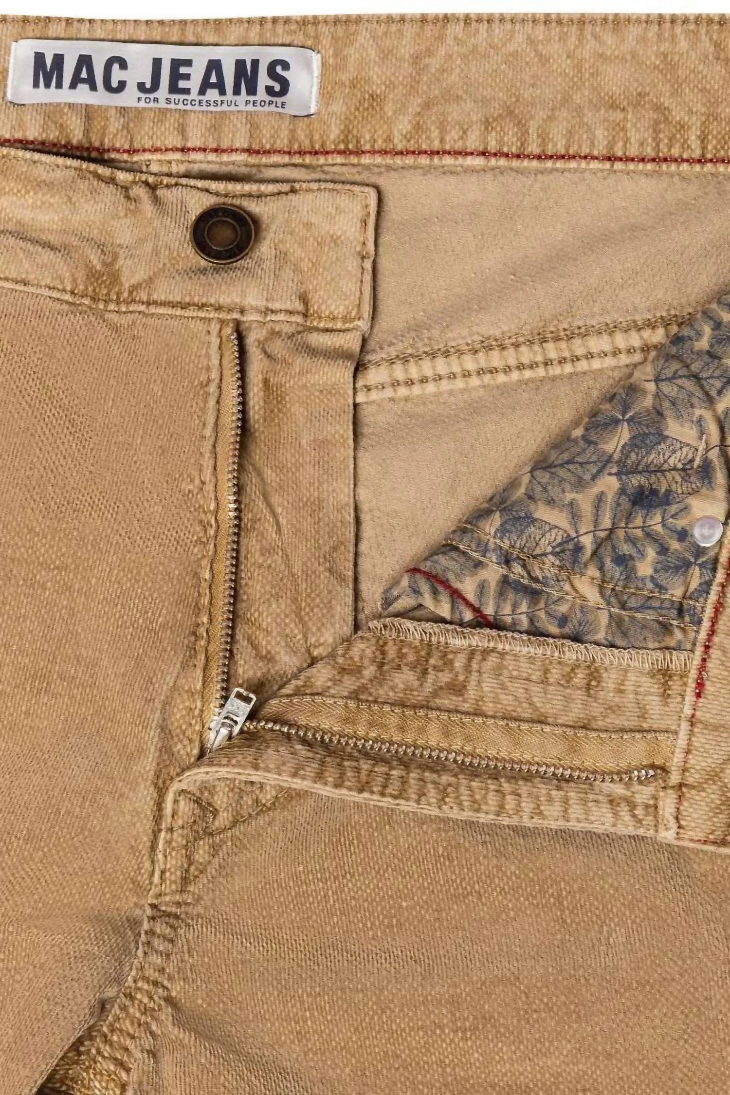 Arne Pipe Corduroys Pants In Toffee Brown