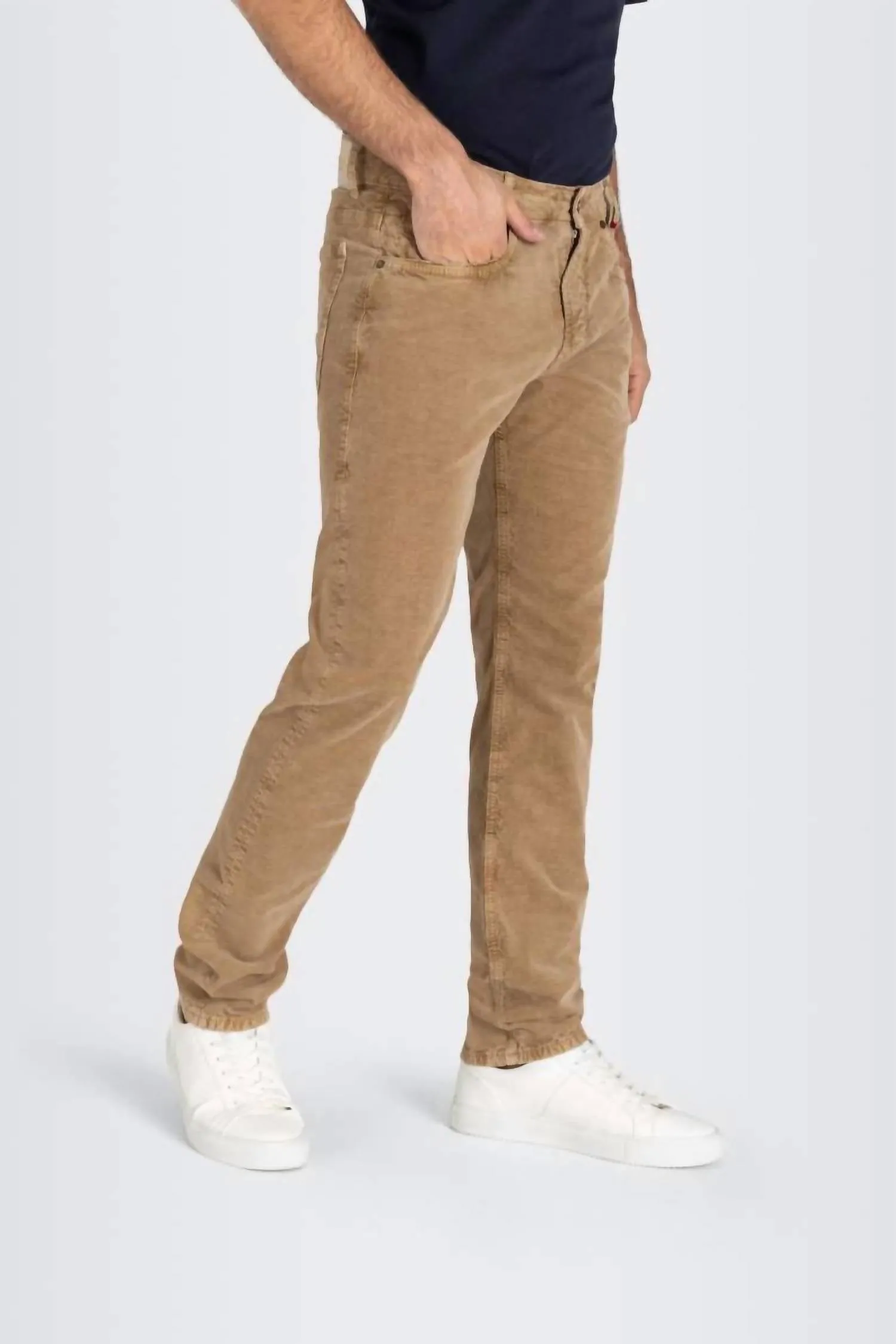 Arne Pipe Corduroys Pants In Toffee Brown