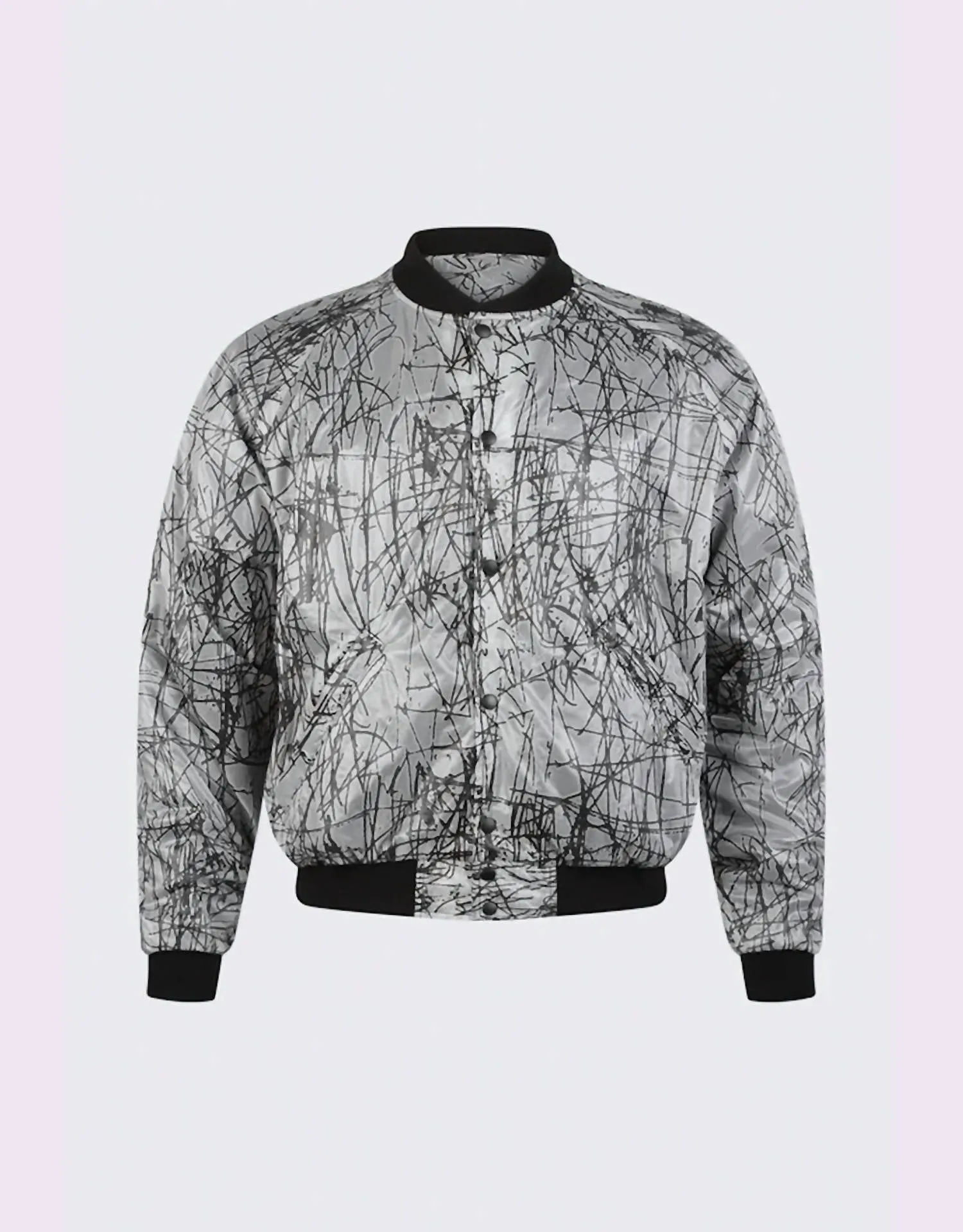 Atticus Jacket In Black Lines