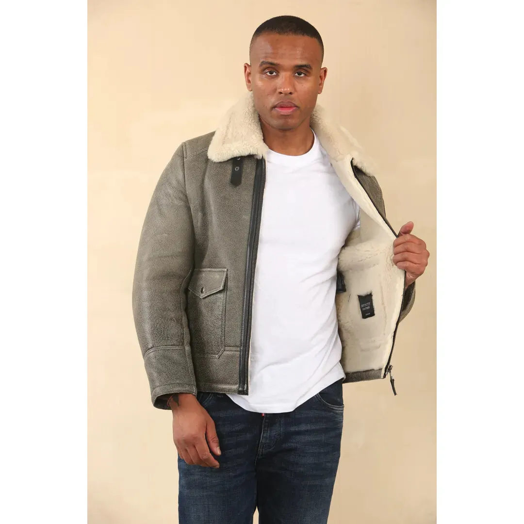 B3 Shearling Aviator Sheepskin Jacket