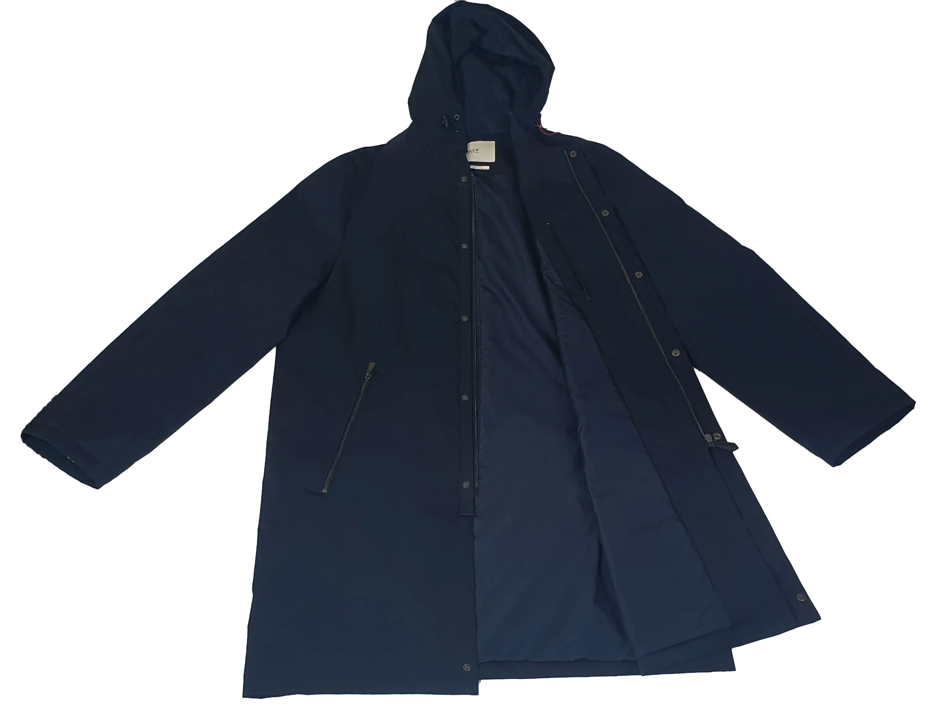 Bally 6237547 Men's Ink Waterproof Coat