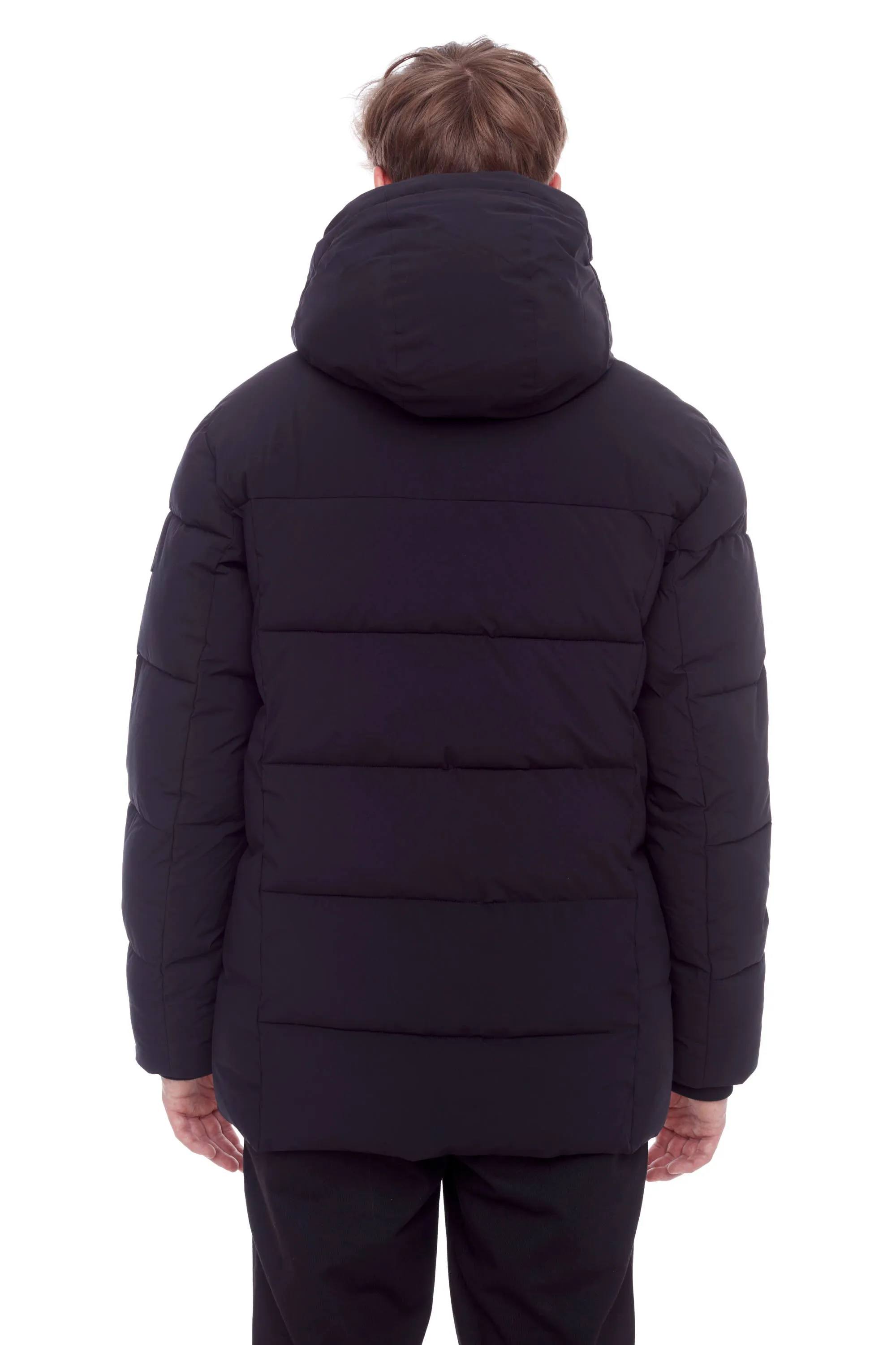 BANFF | MEN'S VEGAN DOWN (RECYCLED) MID-WEIGHT QUILTED PUFFER JACKET