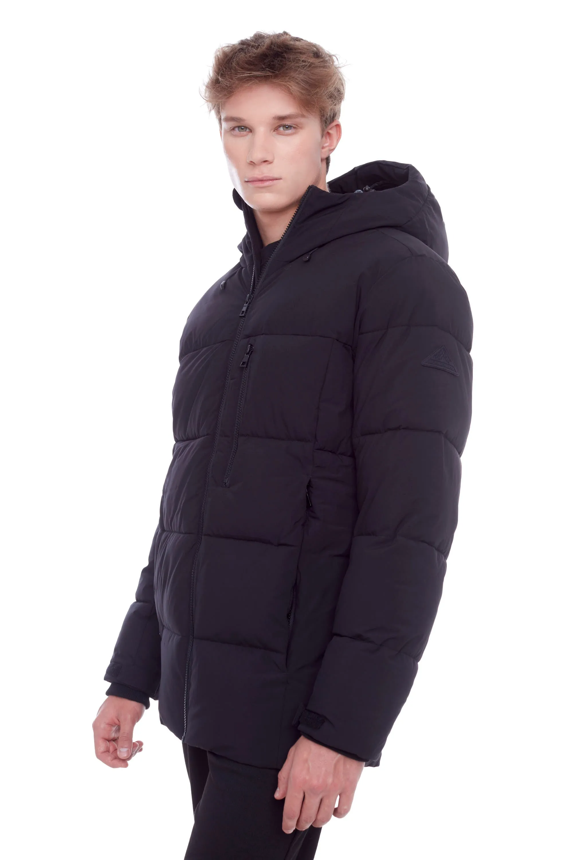 BANFF | MEN'S VEGAN DOWN (RECYCLED) MID-WEIGHT QUILTED PUFFER JACKET