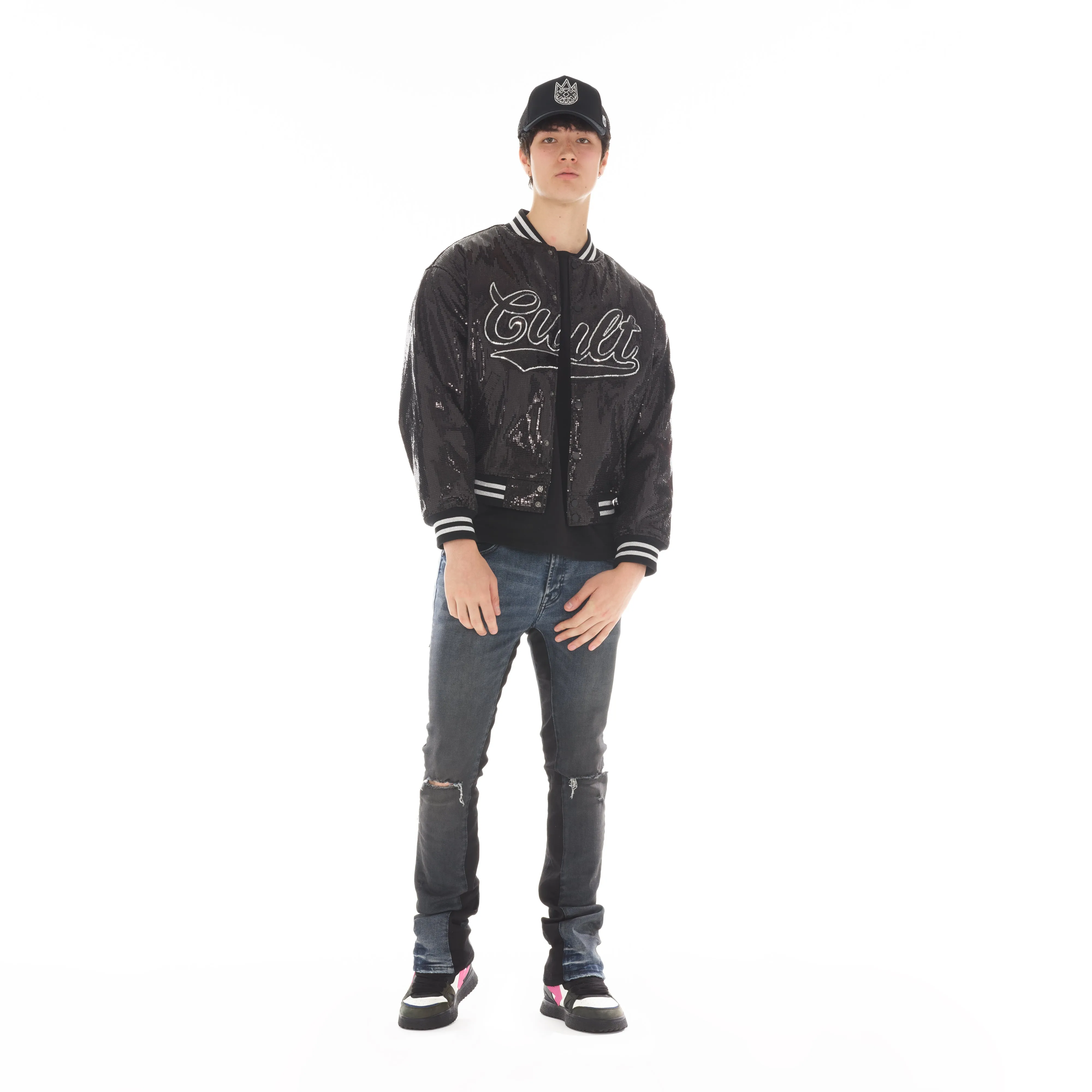 Baseball Jacket In Black