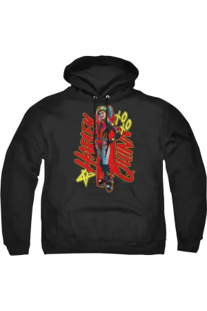 Birds Of Prey Harleymania Adult Pull Over Hoodie / Hooded Sweatshirt