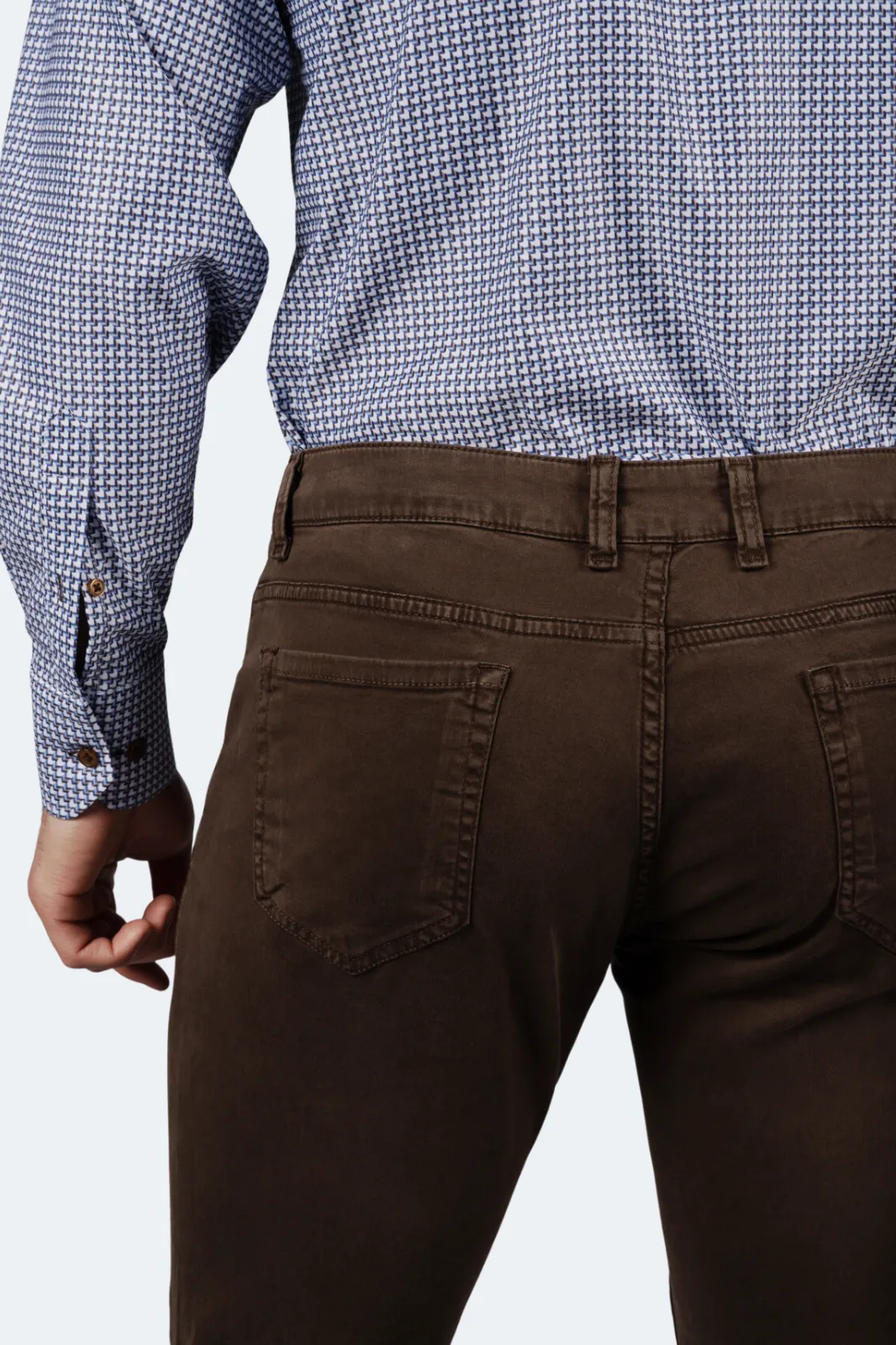 Brown Tencel Pants