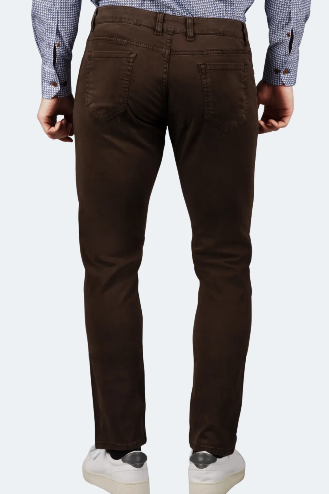 Brown Tencel Pants
