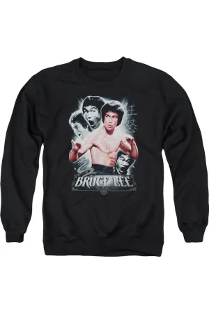 Bruce Lee Inner Fury Adult Crewneck Sweatshirt