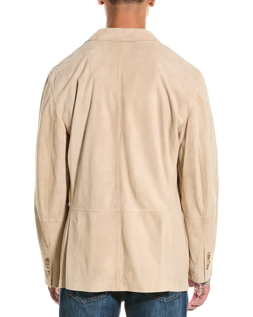 Brunello Cucinelli Leather Jacket