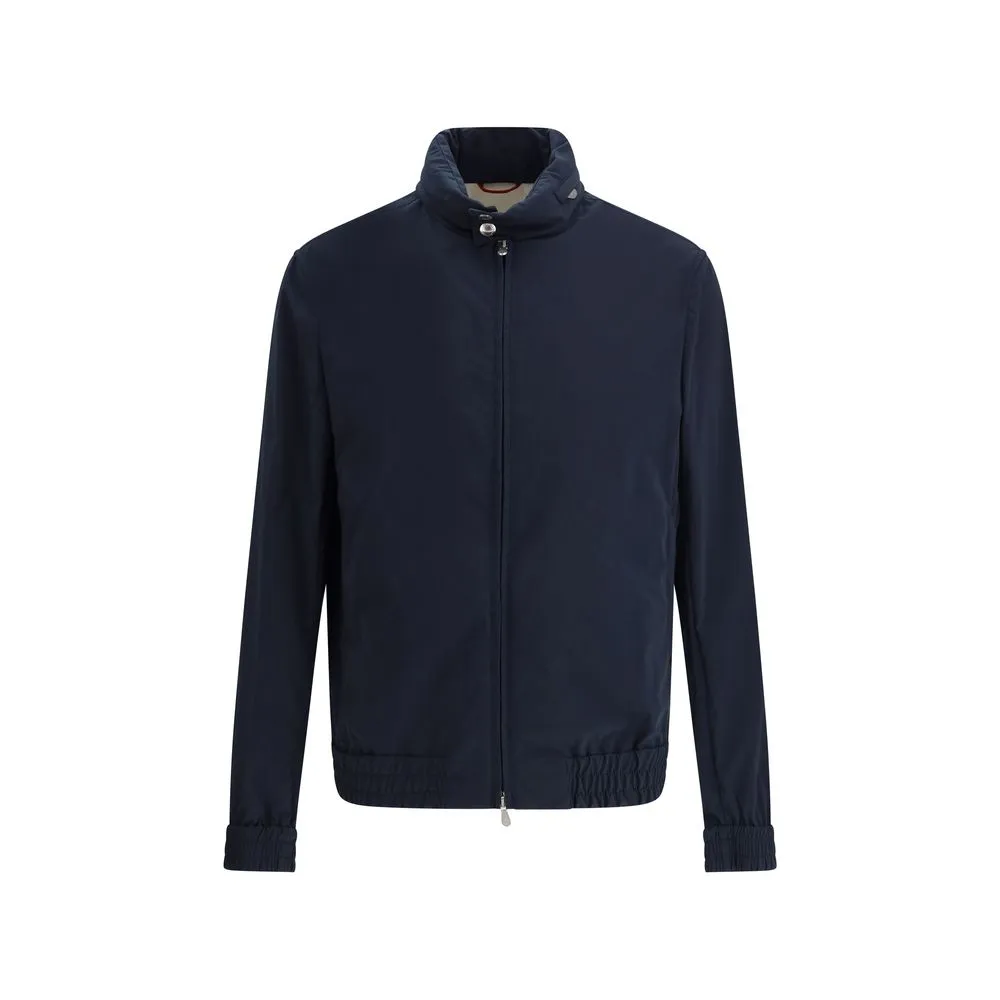 Brunello Cucinelli Water-repellent Jacket with removable Men's hood