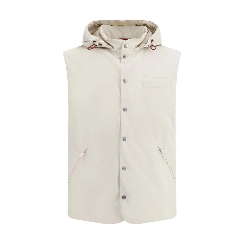 Brunello Cucinelli Water-repellent microfiber Men's Vest