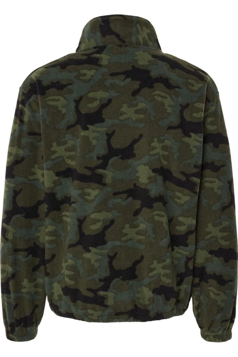 Burnside Polar Fleece Quarter-Zip Pullover