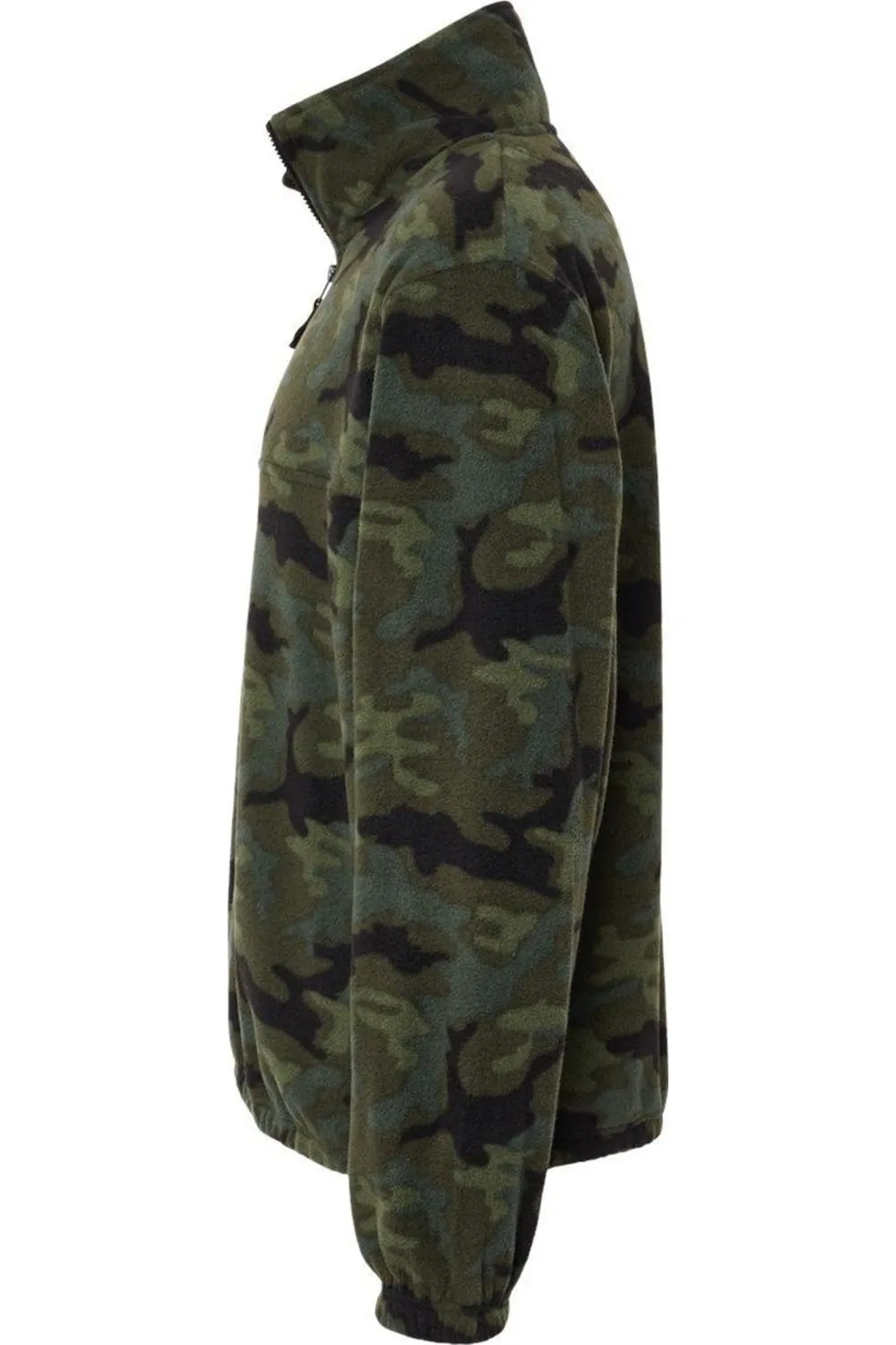 Burnside Polar Fleece Quarter-Zip Pullover