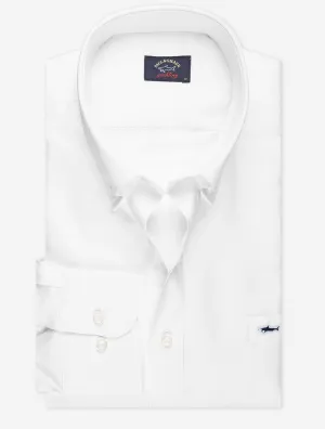 Button Down Pic N Pic Shirt White