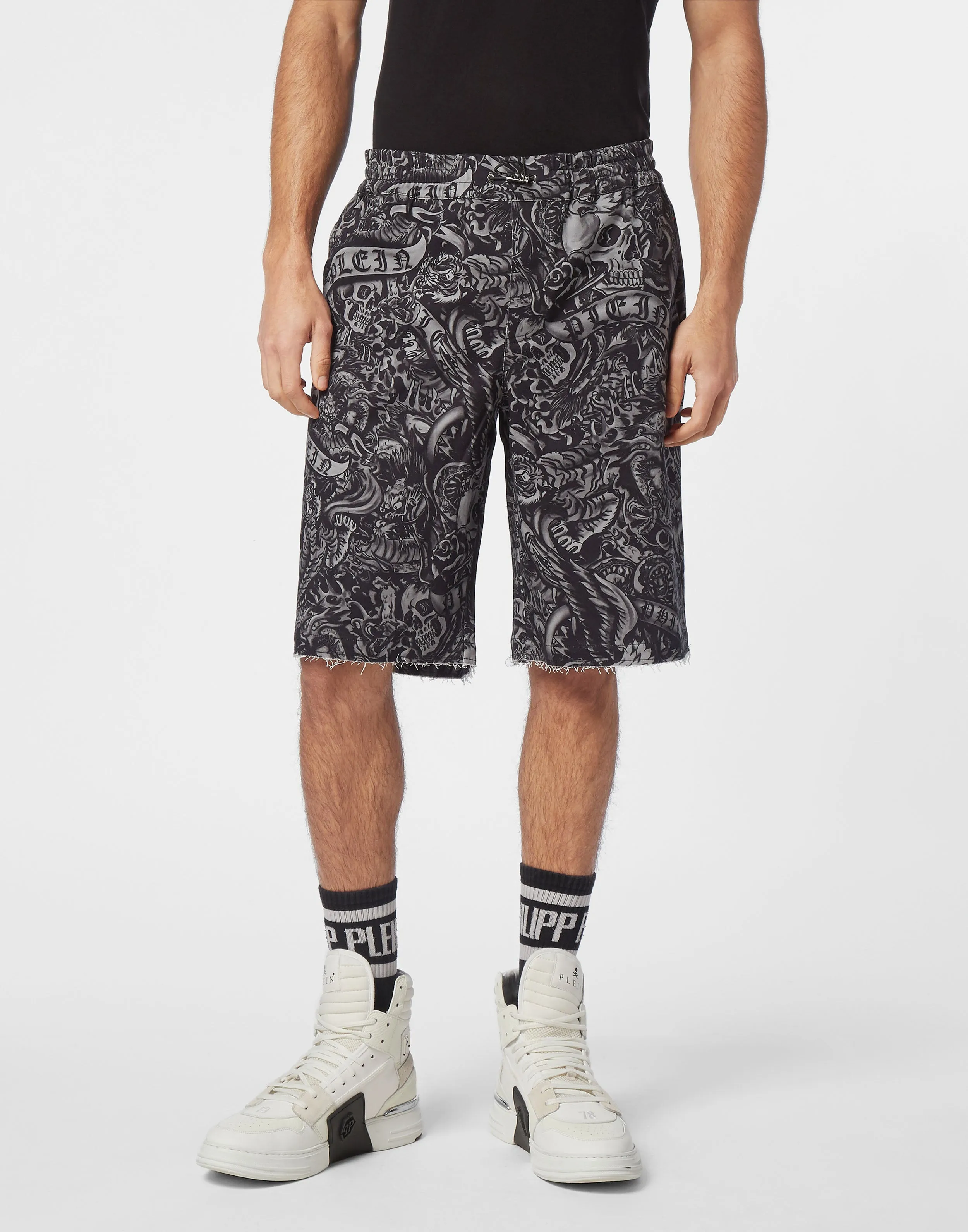 Canvas Shorts Tattoo