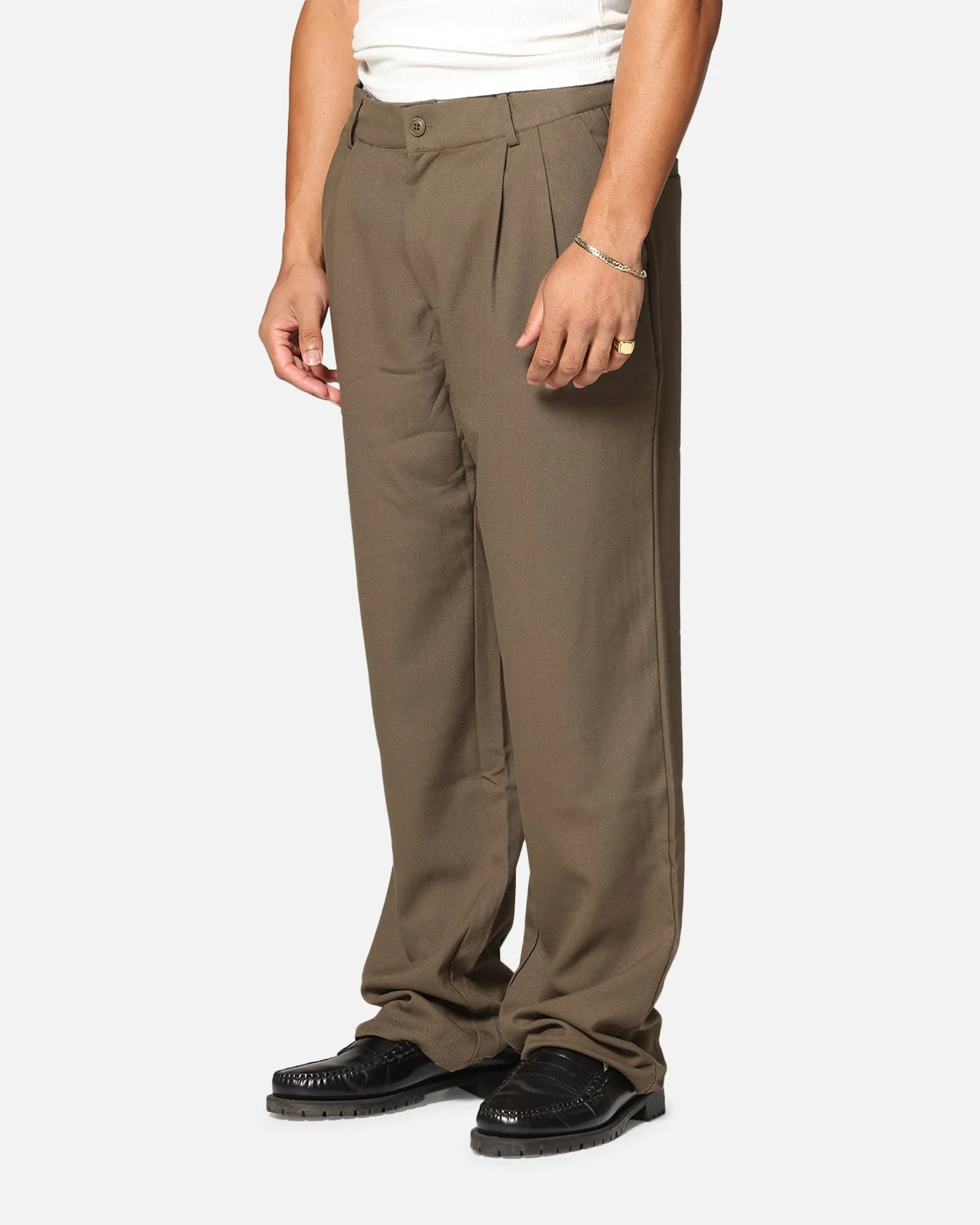 Carre Atlas Wide Leg Pants Khaki
