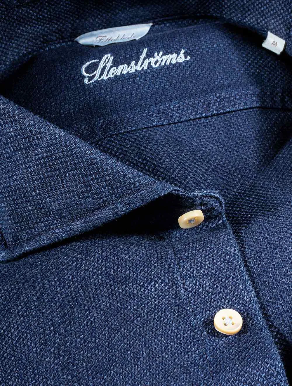 Casual Fitted Body Shirt Navy