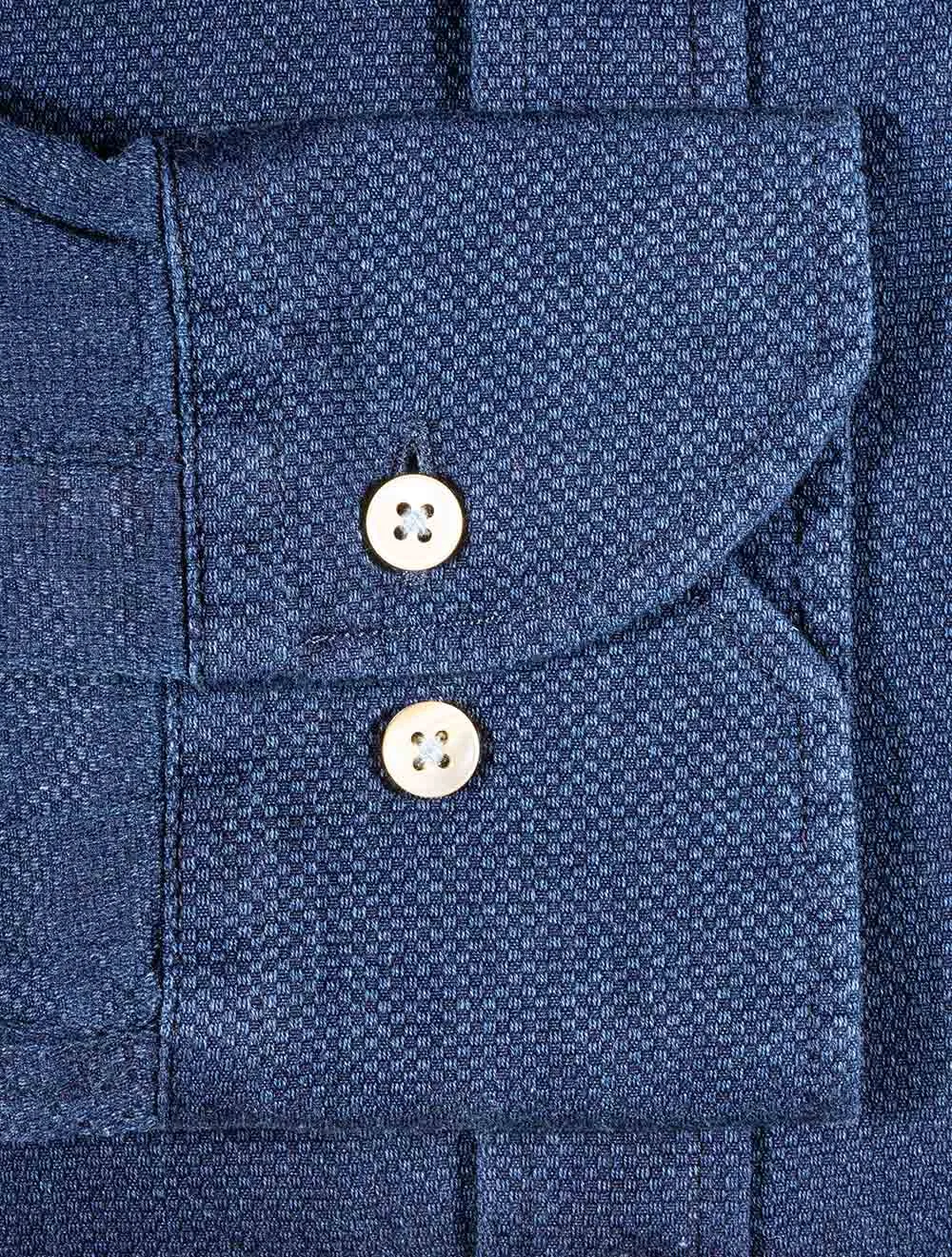 Casual Fitted Body Shirt Navy