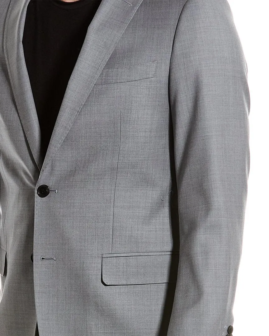 Cavalli Class 2pc Slim Fit Wool Suit