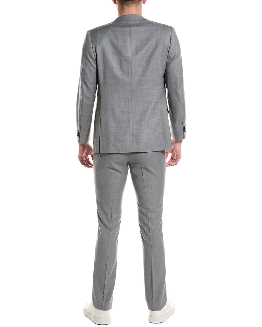 Cavalli Class 2pc Slim Fit Wool Suit