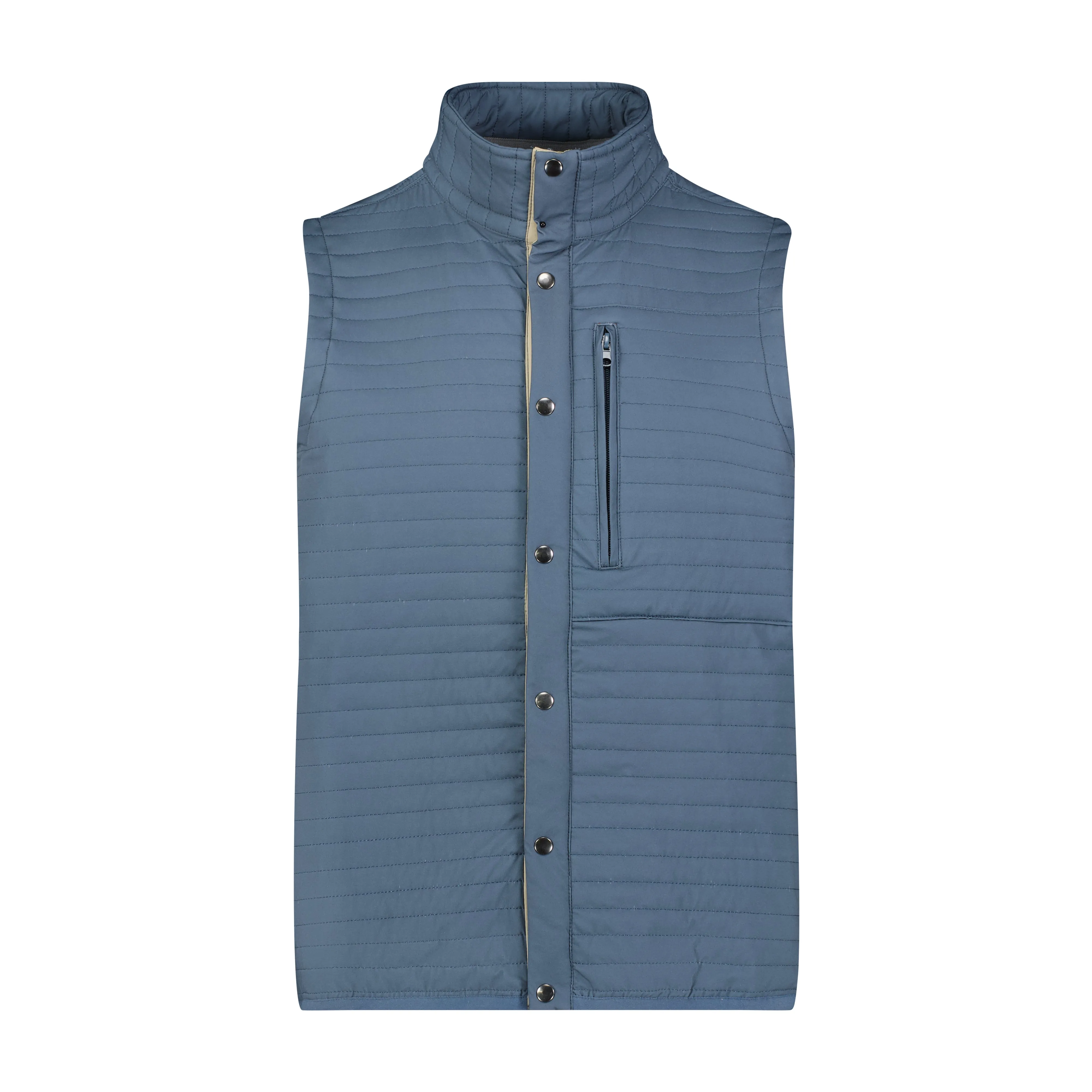 Channel Quilted Double Faced Jacket