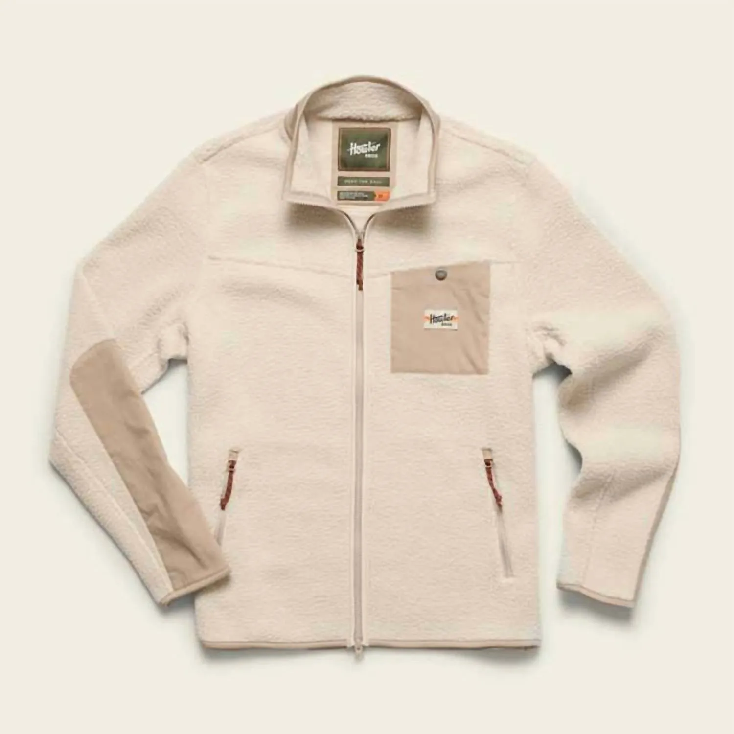 Chisos Fleece Jacket In Oatmeal