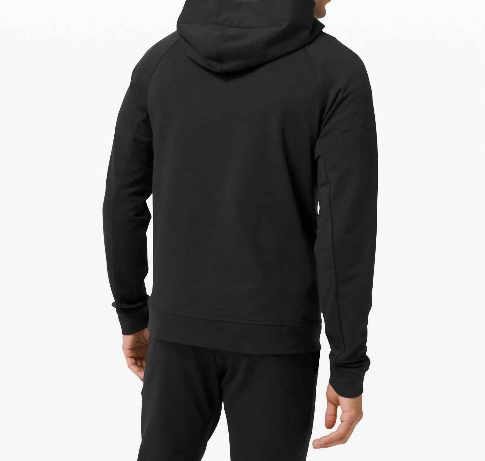 City Sweat Full Zip Hoodie In Black