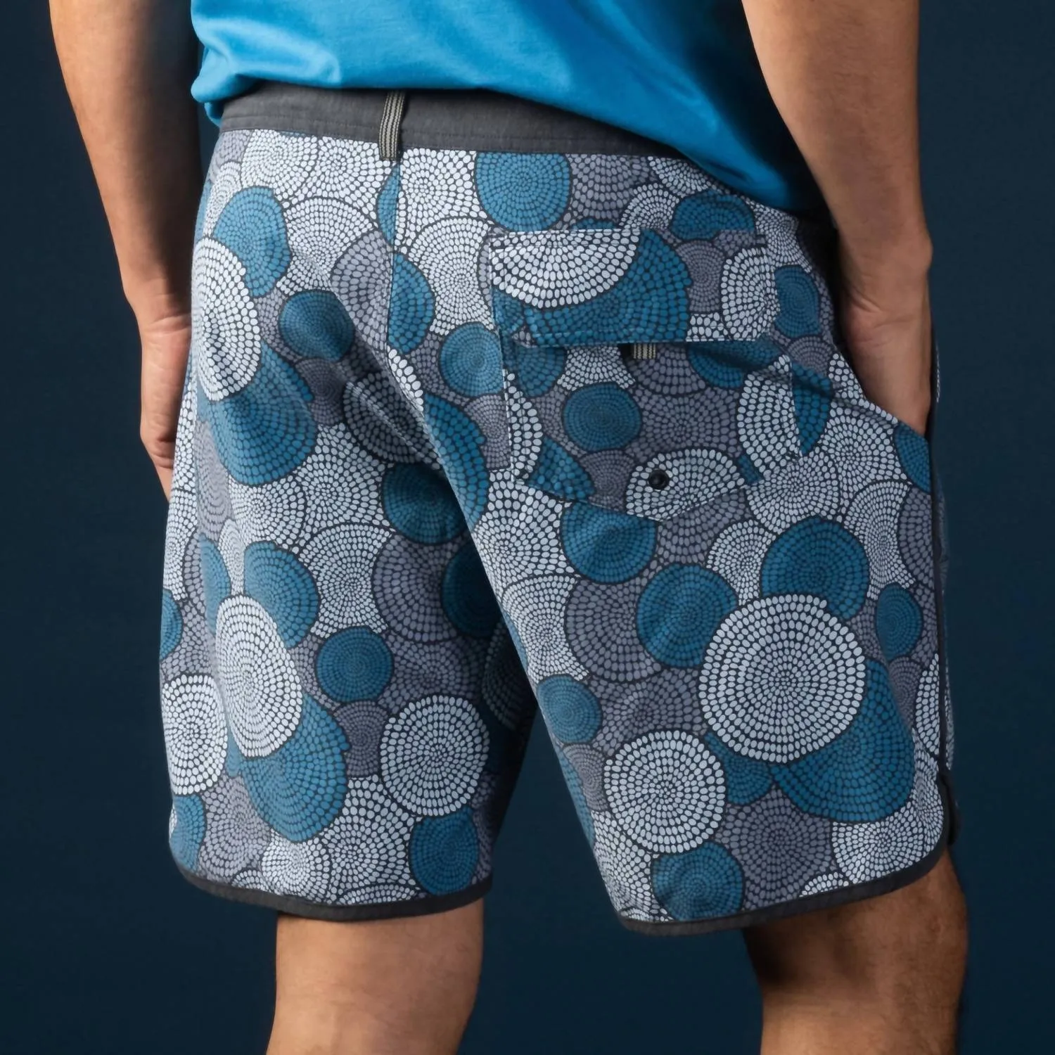 Classic Boardshort In Swirl