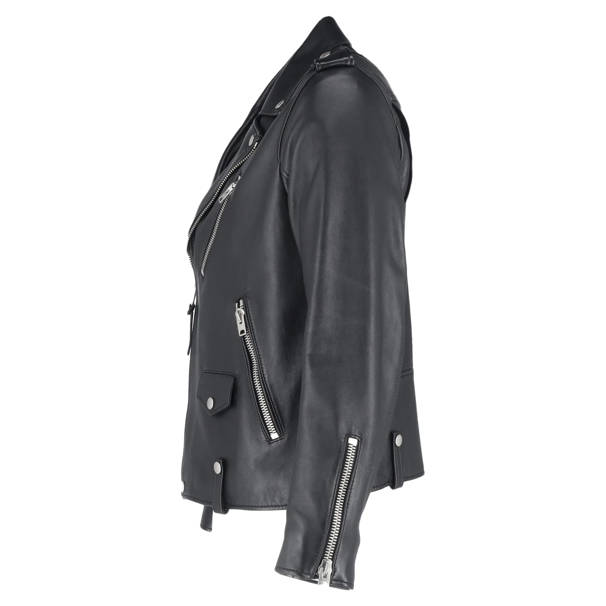 Coach 1941 Moto Jacket In Black Leather