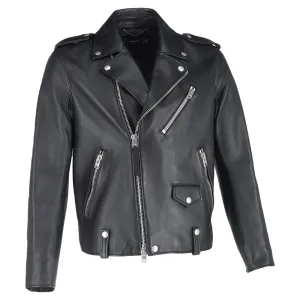 Coach 1941 Moto Jacket In Black Leather
