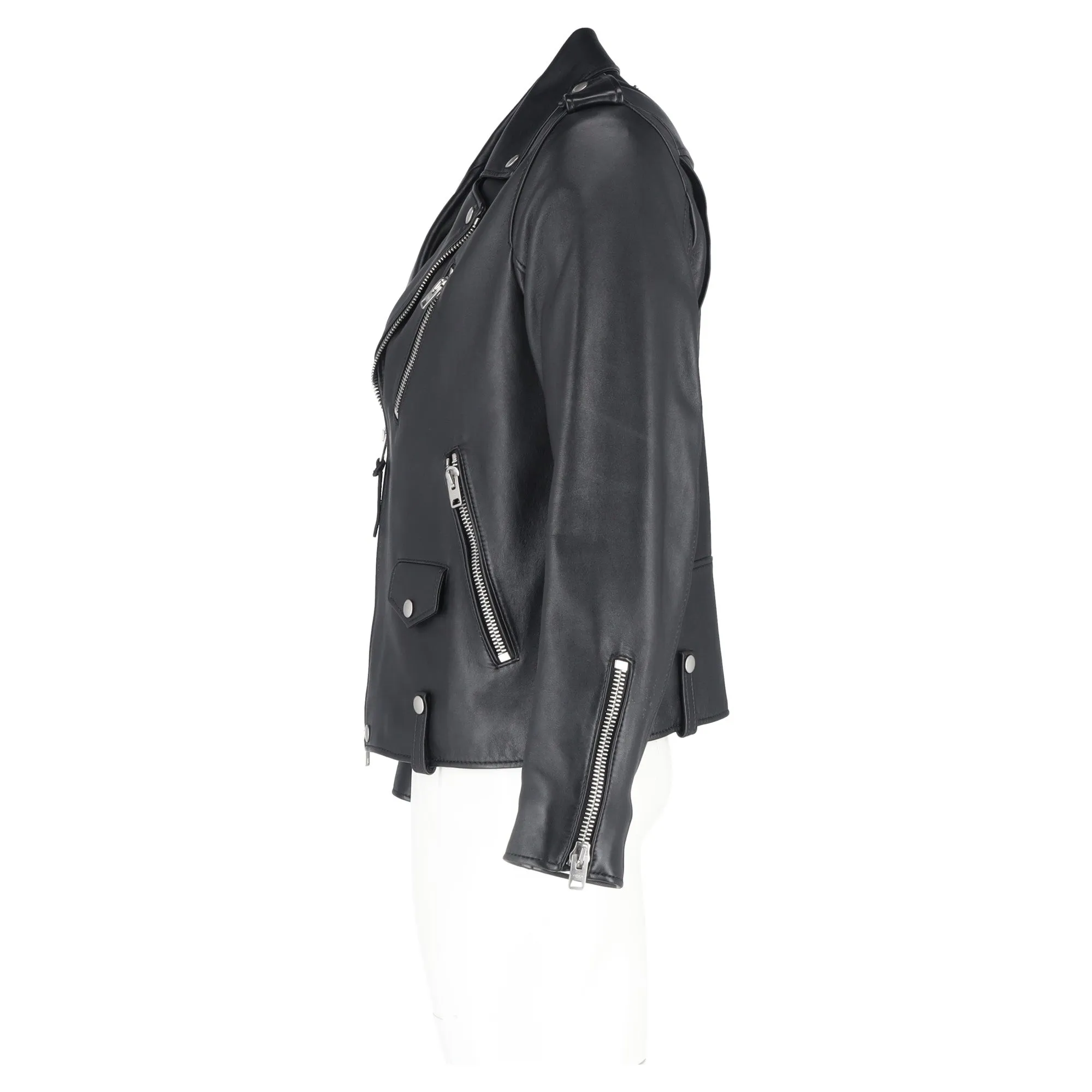 Coach 1941 Moto Jacket In Black Leather