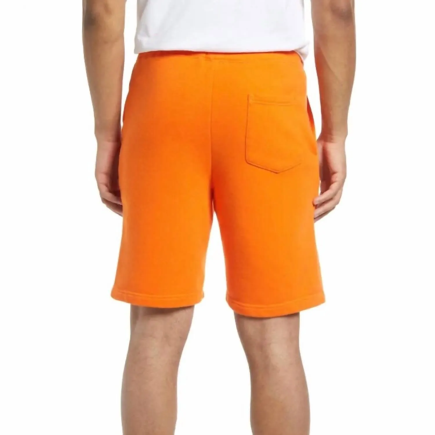 Colegiate Sweat Shorts In Orange