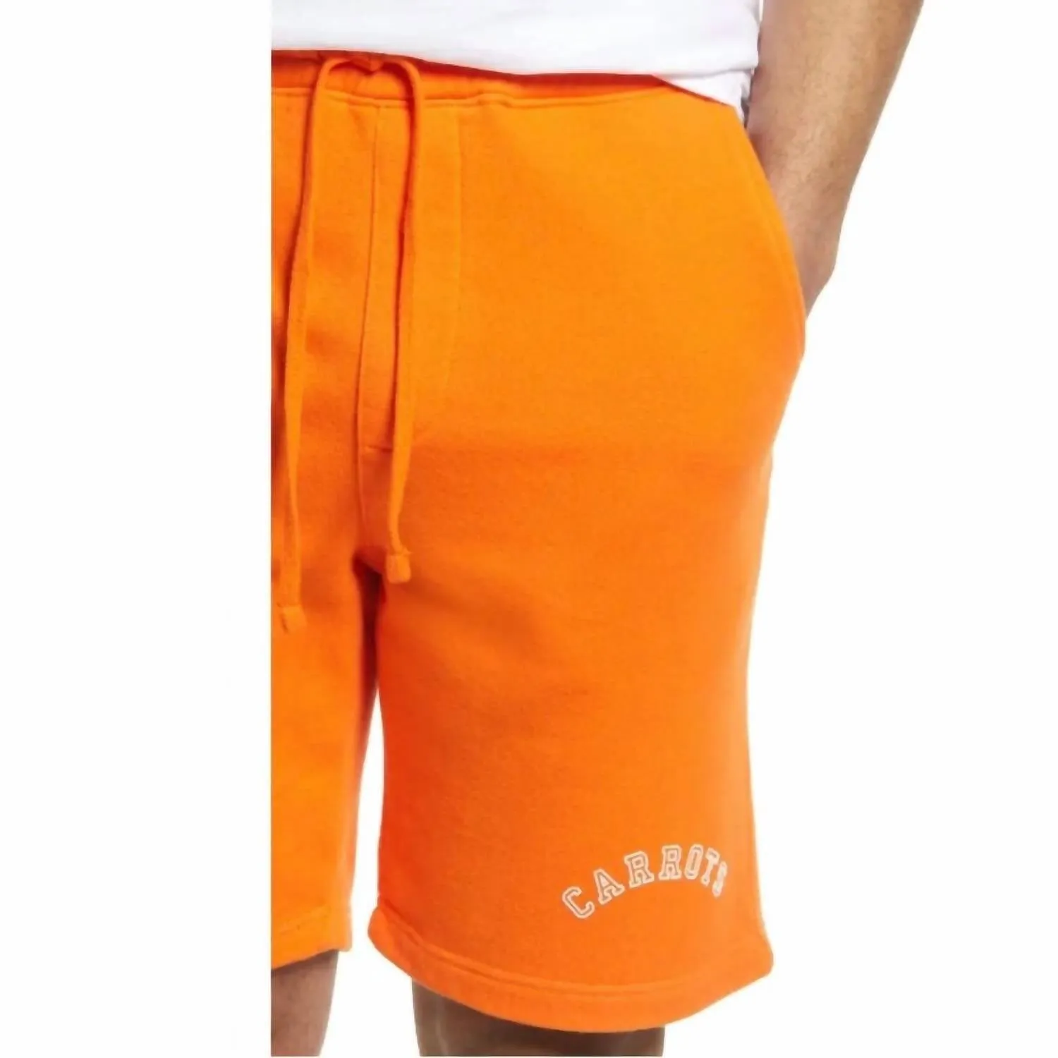Colegiate Sweat Shorts In Orange