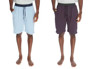 Contrast Waist Lounge Short 2 Pack