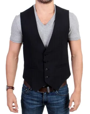 Costume National  striped cotton casual Men's vest