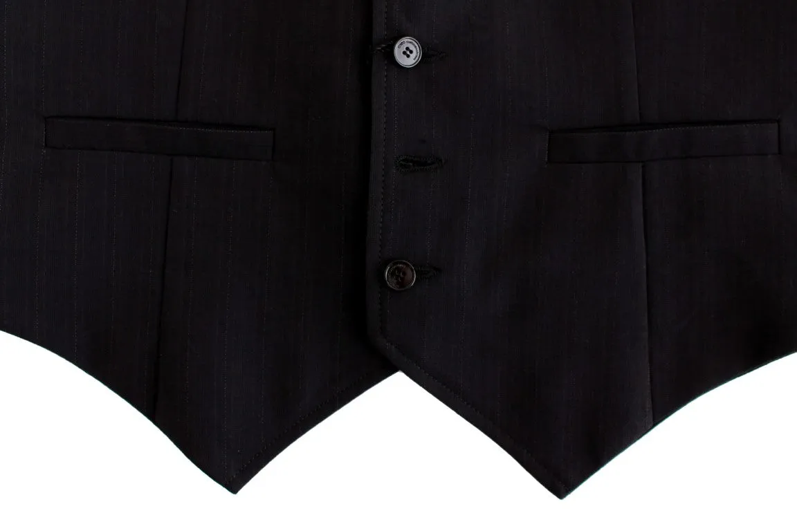 Costume National  striped cotton casual Men's vest