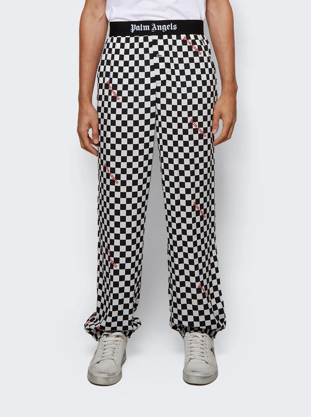 Damier Check Print Easy Pants