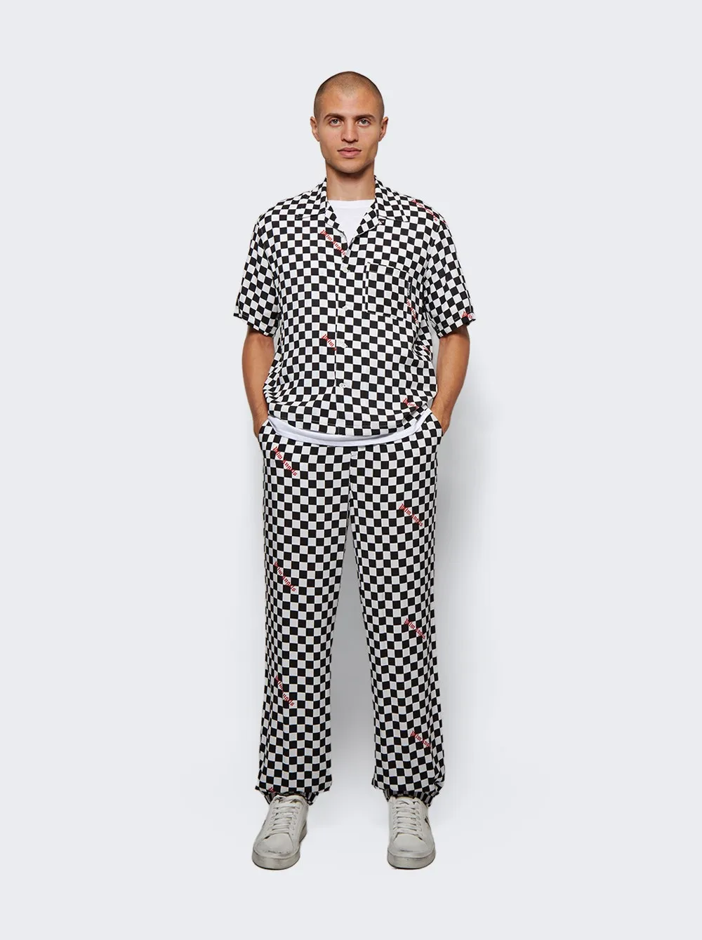 Damier Check Print Easy Pants