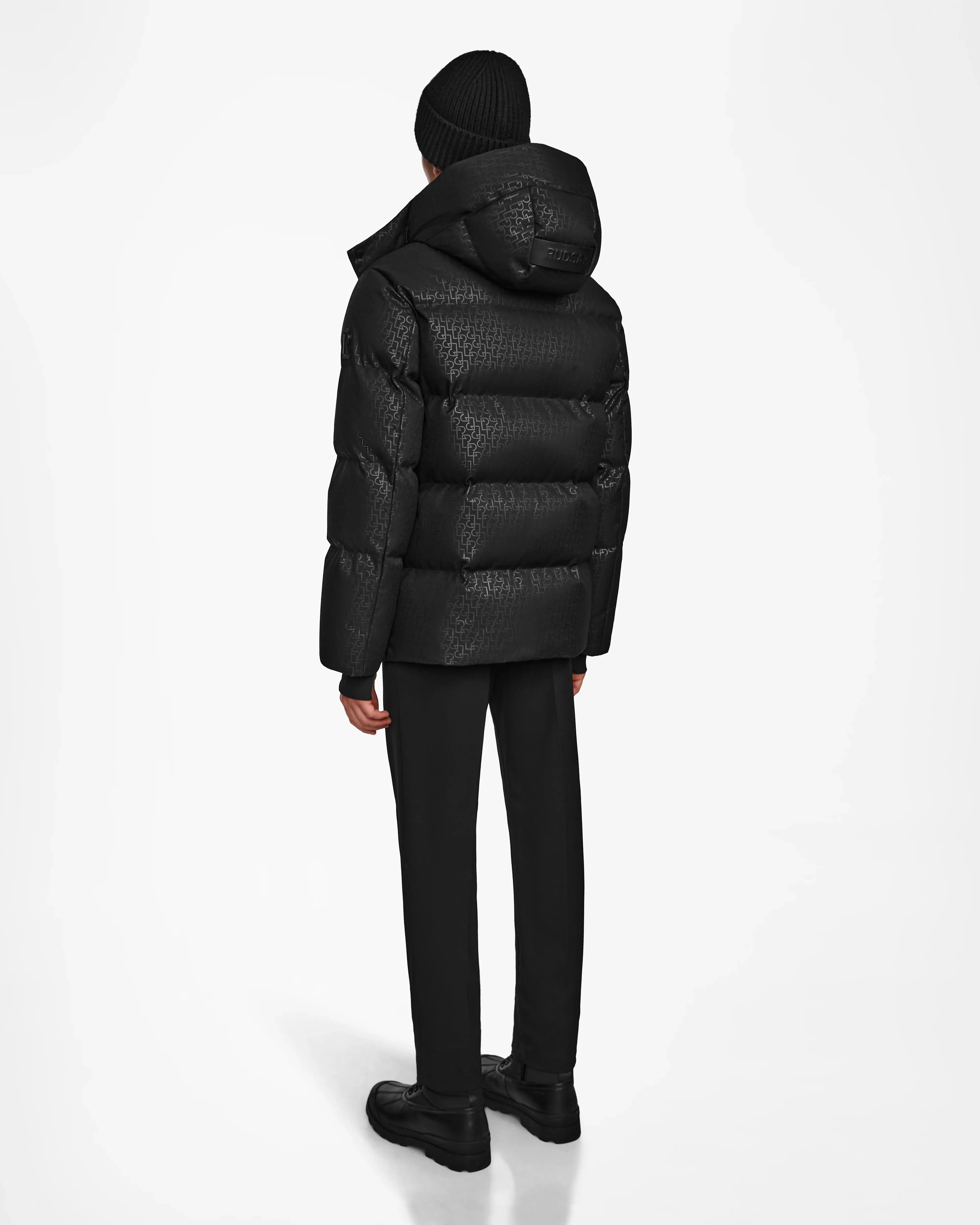 DANIEL J MEN'S MONOGRAM DOWN PUFFER